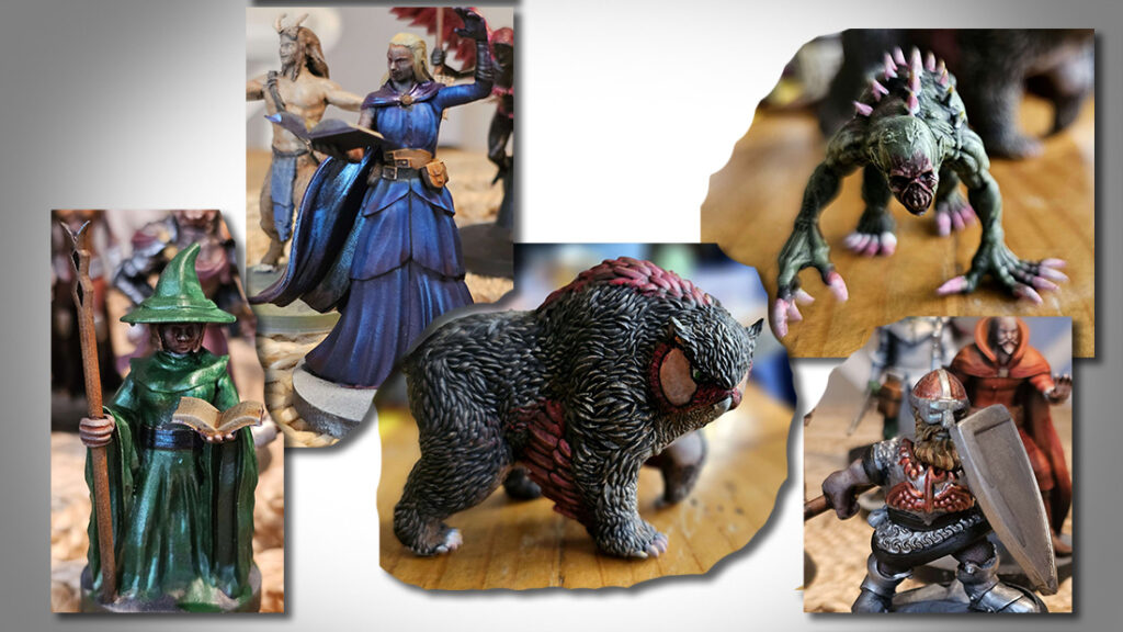 Some of Ben's favourite minis.