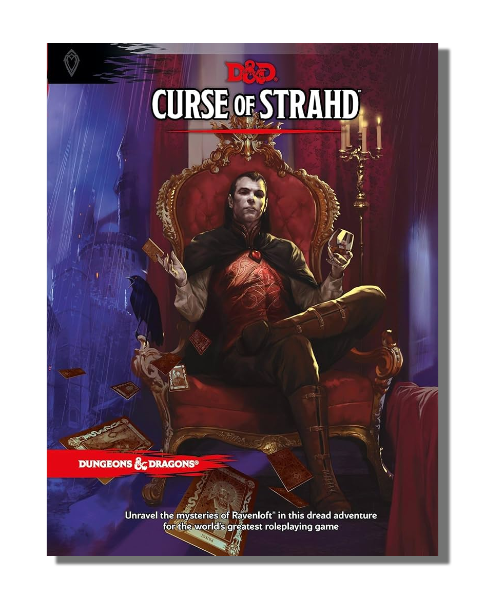 Curse of Strahd adventure book